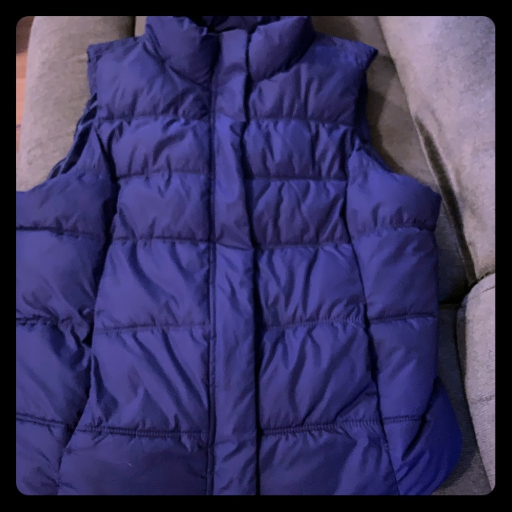 Gap bright cobalt weekend puffer vest